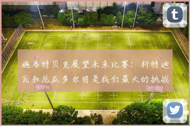 施洛特贝克展望未来比赛：科特迪瓦和厄瓜多尔将是我们最大的挑战